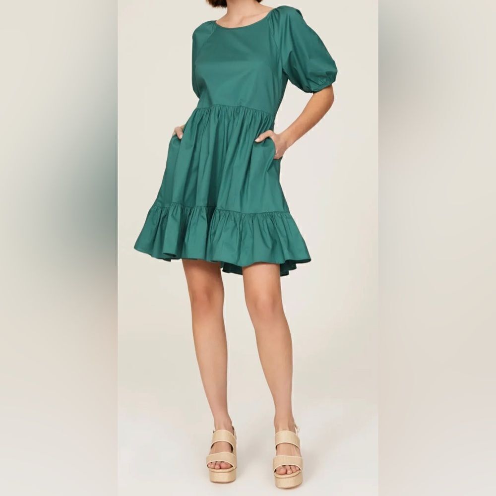 Peter Som Collective
Green Puff Sleeve Dress Size 0
